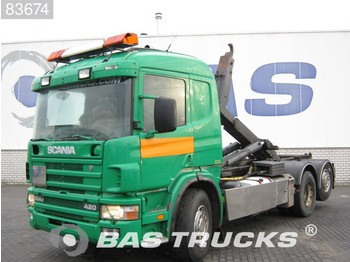 Грузовик-контейнеровоз/ Сменный кузов Scania P124G 400 ADR Manual+Retarder Euro 2: фото 1