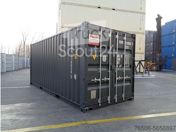 20FT Seecontainer RAL7016 Anthrazitgrau neuwertig - Морской контейнер: фото 1