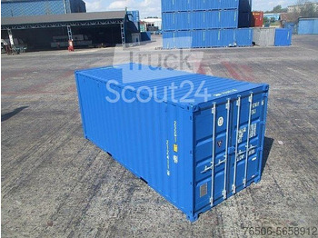 20`DV Seecontainer NEU RAL5010 Lagercontainer - Морской контейнер: фото 4