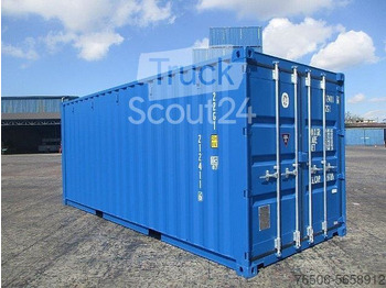 20`DV Seecontainer NEU RAL5010 Lagercontainer - Морской контейнер: фото 5