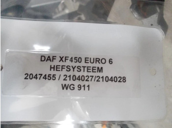 DAF 2047455/2104027/2104028 DAF CF XF HEFSYSTEEM EURO 6 - Рама/ Шасси для Грузовиков: фото 5