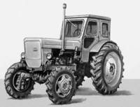 <b>Серийный колёсный трактор Т-40А, 1960 г.</b>
