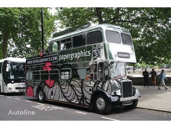 Leyland PD3 British Double Decker Bus Promotional Exhibition - двухэтажный автобус
