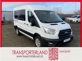 Микроавтобус, Пассажирский фургон Ford Transit Kombi 350 L2H2 9-Sitze+Klima+AHK: фото 1