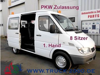 Микроавтобус, Пассажирский фургон MERCEDES-BENZ 208 CDI Sprinter 8 Sitzer Klima/ Standhzg.,/ AHK: фото 1