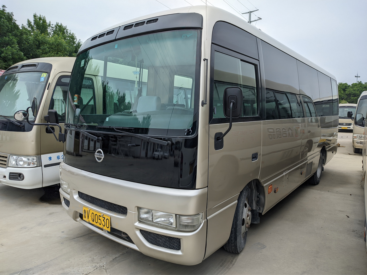 Микроавтобус, Пассажирский фургон NISSAN Civilian passenger bus: фото 3