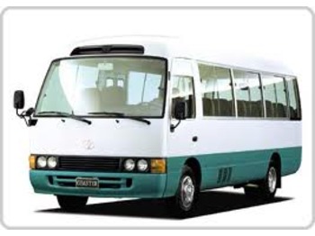TOYOTA COASTER Naked chassis + motor NEW - Туристический автобус