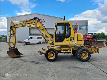 Колёсный экскаватор KOMATSU