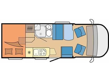 Новый Полуинтегрированный автодом Hobby Optima Ontour Edition V65 GF: фото 1