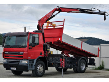 Другая техника DAF CF 75.310 * Kipper 5,20 m + KRAN