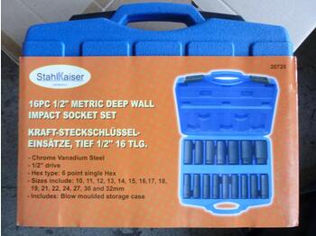 Инструмент/ оборудование Unused 16Pcs Impact Socket Set