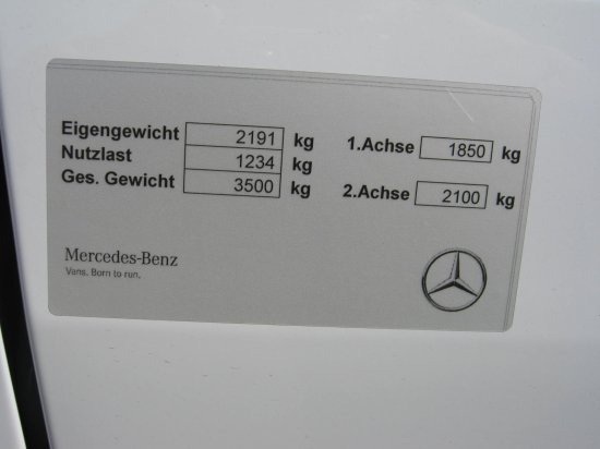 Цельнометаллический фургон Mercedes-Benz Sprinter 315 CDI Standart-Hoch: фото 12