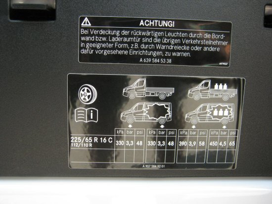 Цельнометаллический фургон Mercedes-Benz Sprinter 315 CDI Standart-Hoch: фото 13