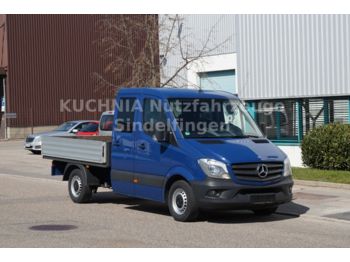 Малотоннажный бортовой грузовик, Грузопассажирский фургон Mercedes-Benz Sprinter 316 CDI Doka Pritsche Klima AHK TOP Zus: фото 1