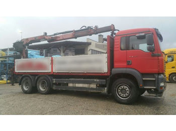 Бортовой грузовик MAN TGA 26.363 HIAB 166