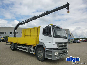 Бортовой грузовик Mercedes-Benz 1833 L Axor 4x2, Glas-Riff, Kran Hiab 122B-3 Duo