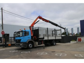 Бортовой грузовик Mercedes-Benz AXOR 1829 + Palfinger 12000 + Voith