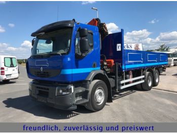 Бортовой грузовик Renault LANDER 370 * PALFINGER KRAN 1200 *