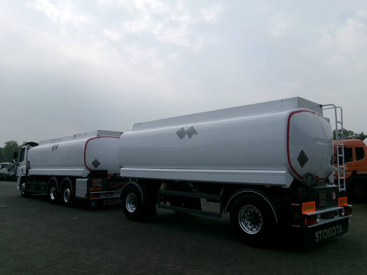 D.A.F. CF 85.410 6x2 fuel tank 20.8 m3 / 4 comp + Stokota drawbar tanker 22 m3 / 2 comp в лизинг D.A.F. CF 85.410 6x2 fuel tank 20.8 m3 / 4 comp + Stokota drawbar tanker 22 m3 / 2 comp: фото 4