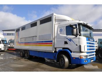 Грузовик для перевозки животных SCANIA R124 LB6X2NB400