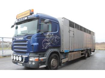 Scania R480 LB 6X2*4 HNB  - грузовик для перевозки животных