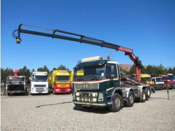 Грузовик-платформа Volvo FM440 8x2 Crane HMF1823K4