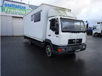 Грузовик с закрытым кузовом MAN 9.163 - box - MANUAL