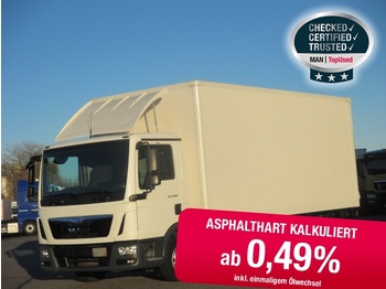 Грузовик с закрытым кузовом MAN TGL 8.180 4X2 BL, Euro6, koffer, LBW, AHK