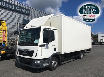 Грузовик с закрытым кузовом MAN TGL 8.190 4X2 BL, Euro 6, Koffer LBW, AHK, Klima