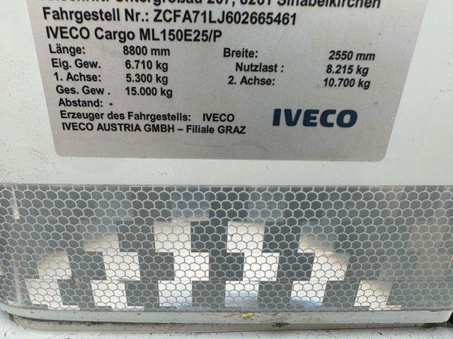 Грузовик с закрытым кузовом Iveco EuroCargo 150E25/P Klima WAAGE!!: фото 8