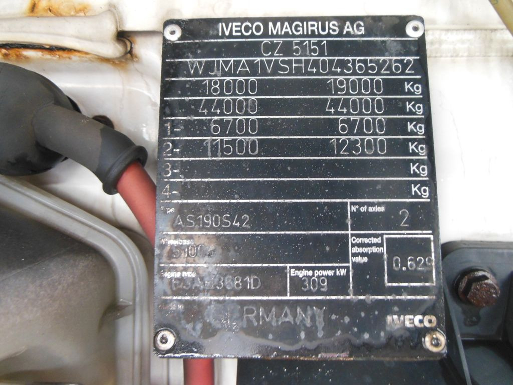 Грузовик-шасси Iveco STRALIS AS 190S42, MANUELL, VOLL LUFT: фото 25