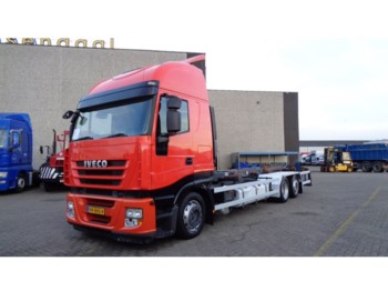 Грузовик-контейнеровоз/ Сменный кузов Iveco Stralis 420 + 6x2 + euro 5 + retarder: фото 1