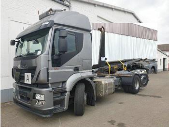 Крюковой мультилифт Iveco Stralis AT260SY/PS/460 6x2/4 Stralis AT260SY/PS/460 6x2/4, Lenk Liftachse, Meiller RK 20.70: фото 1