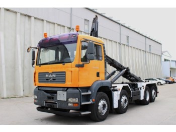 Крюковой мультилифт MAN TGA35.483 8x2 Manuell Retarder AHK