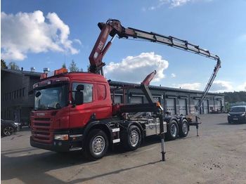 Крюковой мультилифт SCANIA P 420 HMF2820K6