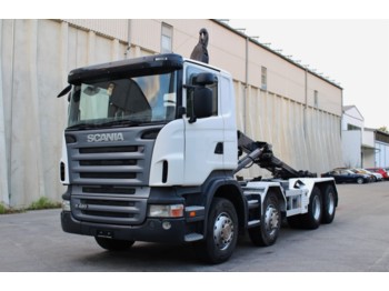 Крюковой мультилифт SCANIA R420 8x4 Euro4 Retarder AHK ANALOG TACHO