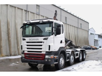 Крюковой мультилифт SCANIA R470 8x4 Euro4 Manuell Retarder Palift