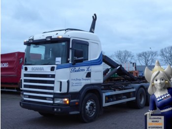 Крюковой мультилифт Scania R124.420 6X4 AJK HOOKLIFT