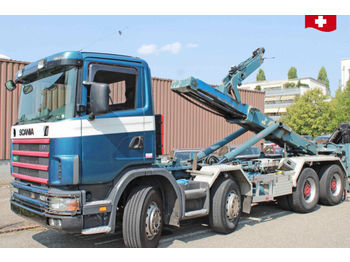 Крюковой мультилифт Scania R124 CB 8x4