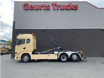 Крюковой мультилифт Scania R450 6X2 + PALFINGER HAAKARMSYSTEEM/ABROLLKIPPER