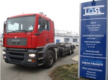 Грузовик-контейнеровоз/ Сменный кузов MAN TGA26.430 6x4 EURO 3: фото 1