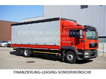 Тентованный грузовик MAN TGM 18.340 LL Pritsche 7,24m L-Haus E5 EEV Klima: фото 1