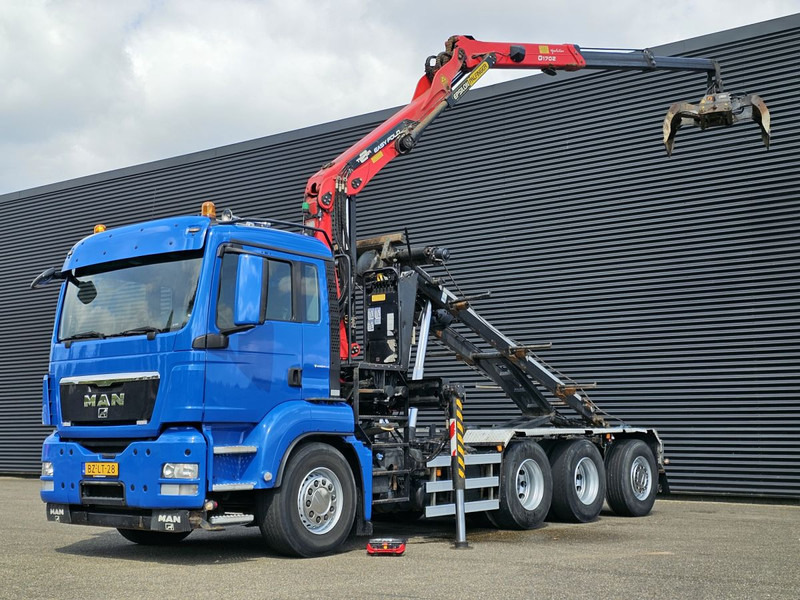 MAN TGS 35.400 8x4-4 / PALFINGER Z CRANE + CONTAINER SYSTEM в лизинг MAN TGS 35.400 8x4-4 / PALFINGER Z CRANE + CONTAINER SYSTEM: фото 1