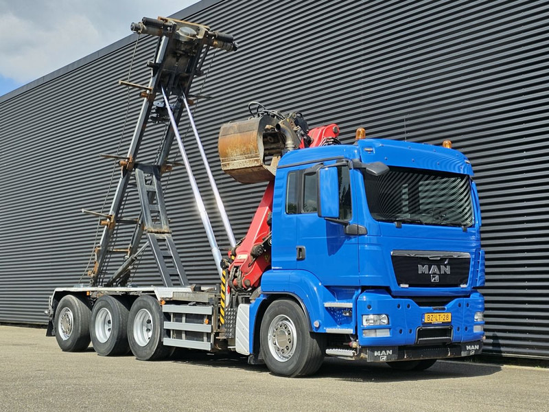 MAN TGS 35.400 8x4-4 / PALFINGER Z CRANE + CONTAINER SYSTEM в лизинг MAN TGS 35.400 8x4-4 / PALFINGER Z CRANE + CONTAINER SYSTEM: фото 8