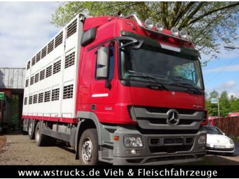 Грузовик для перевозки животных Mercedes-Benz Actros  2544 Menke 3 Stock Vollalu: фото 1