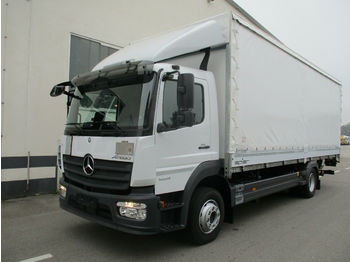 Тентованный грузовик Mercedes-Benz Atego 1224L Plane + LBW Euro 6: фото 1