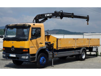 Грузовик бортовой/ Платформа Mercedes-Benz Atego 1523 Pritsche 7,30m + Kran!!: фото 1