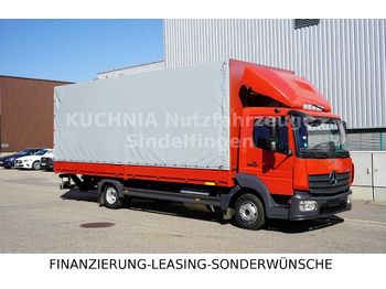 Тентованный грузовик Mercedes-Benz Atego 818L Pritsche 7,22m LBW Klima Euro-6: фото 1
