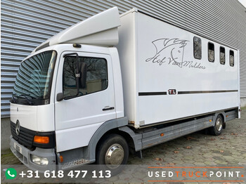 Грузовик для перевозки животных Mercedes-Benz Atego 9.17 / Manual / Full Steel / 3 Seats / Euro 2 / 277.000 KM!!! / Belgium Truck: фото 1