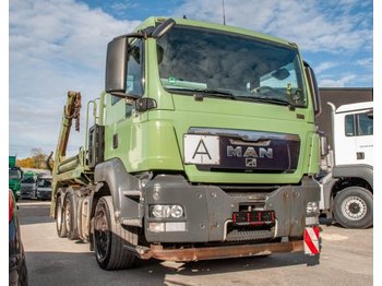Портальный бункеровоз MAN TGS 26.400 6x2/4 BLS Meiller Absetzkipper teleskob